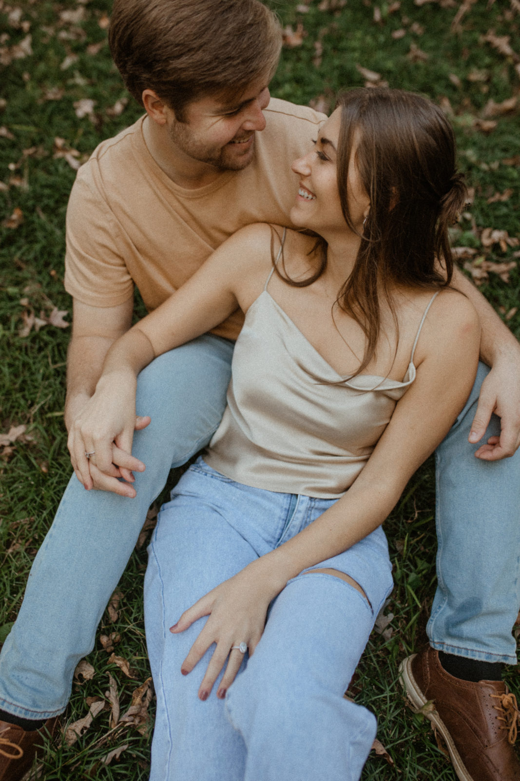 Cozy Fall Engagement Session in Atlanta, GA • katehensleyphillips.com